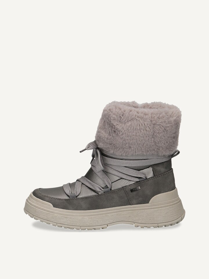 Caprice, Bottine - gris doublure chaude DK GREY COMB
