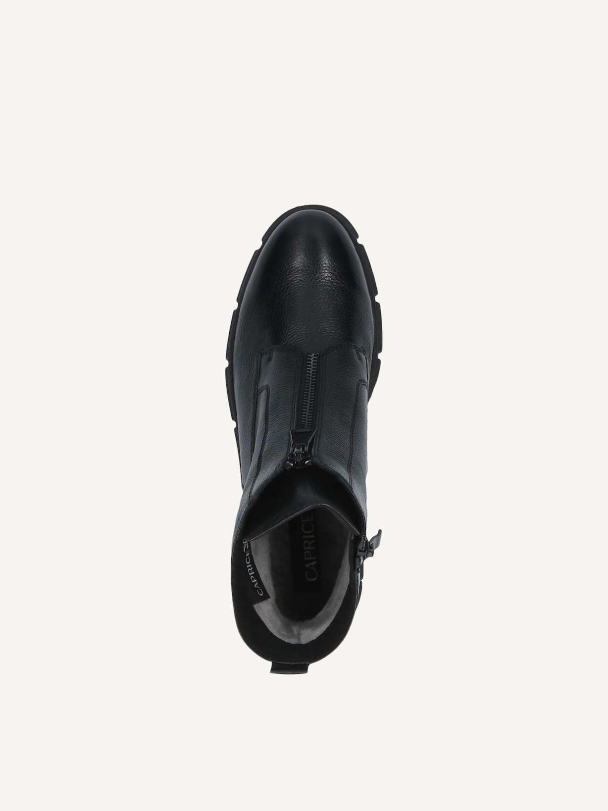 Caprice, Bottine en cuir - noir BLACK NAPPA, image 4 sur 5