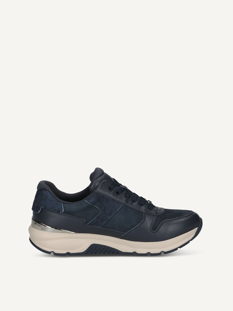 Caprice, Lädersneaker - blå OCEAN COMB, bild 3 av 5