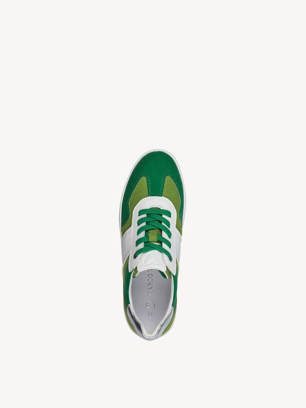 Marco Tozzi, Sneaker - weiß WHITE/GREEN, Bild 6 von 7