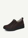 Selected, Caprice, Leather Slipper - brown DK BROWN COMB