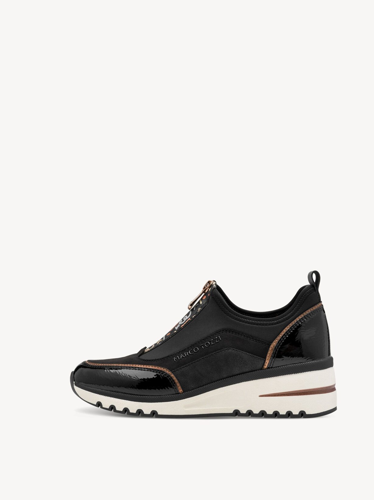 Marco Tozzi, Sneaker - schwarz BLACK/COPPER, Bild 2 von 6