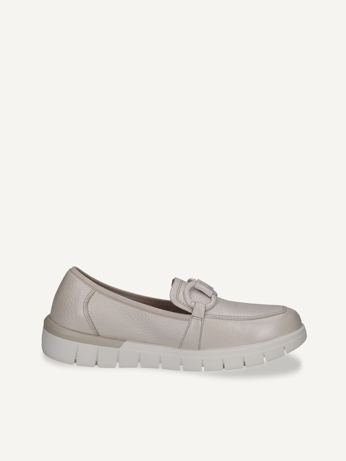 Caprice, Leather Slipper - white PEARL PERL DEE, image 4 of 6