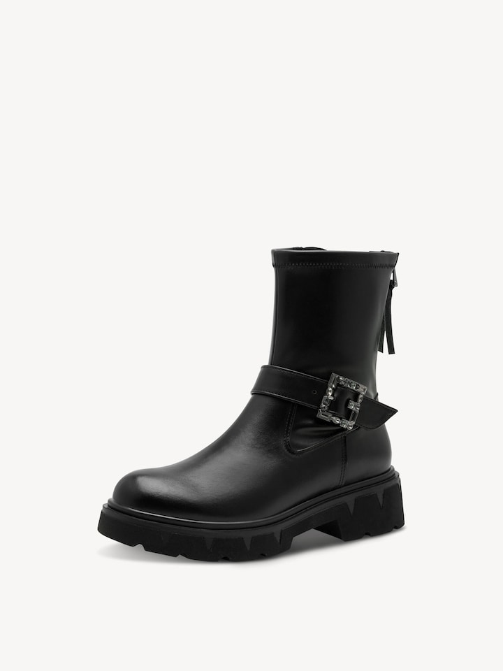 Marco Tozzi, Enkellaarsje - zwart BLACK