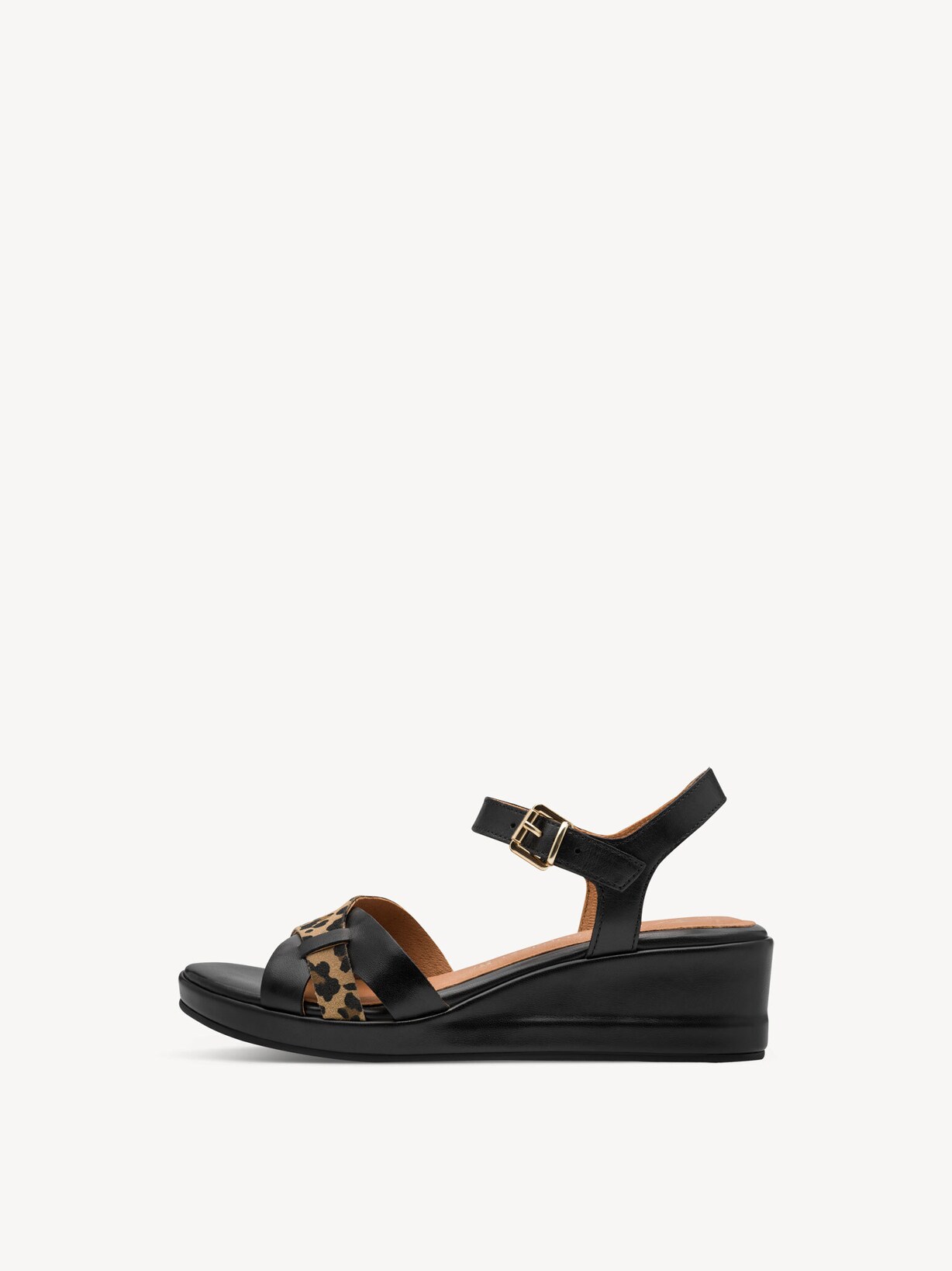 Marco Tozzi, Sandalette - sort BLACK COMB, billede 2 af 6