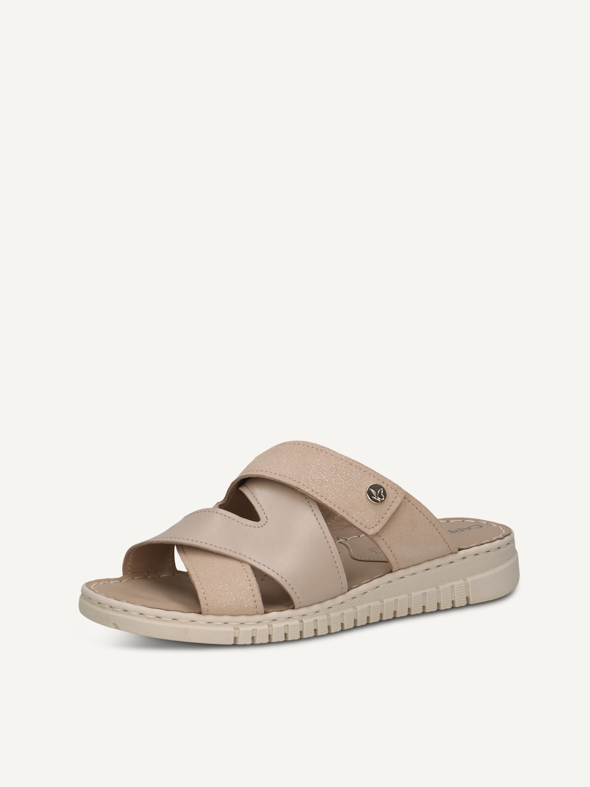 Caprice, Leather Mule - beige BEIGE PERL.COM, image 1 of 6