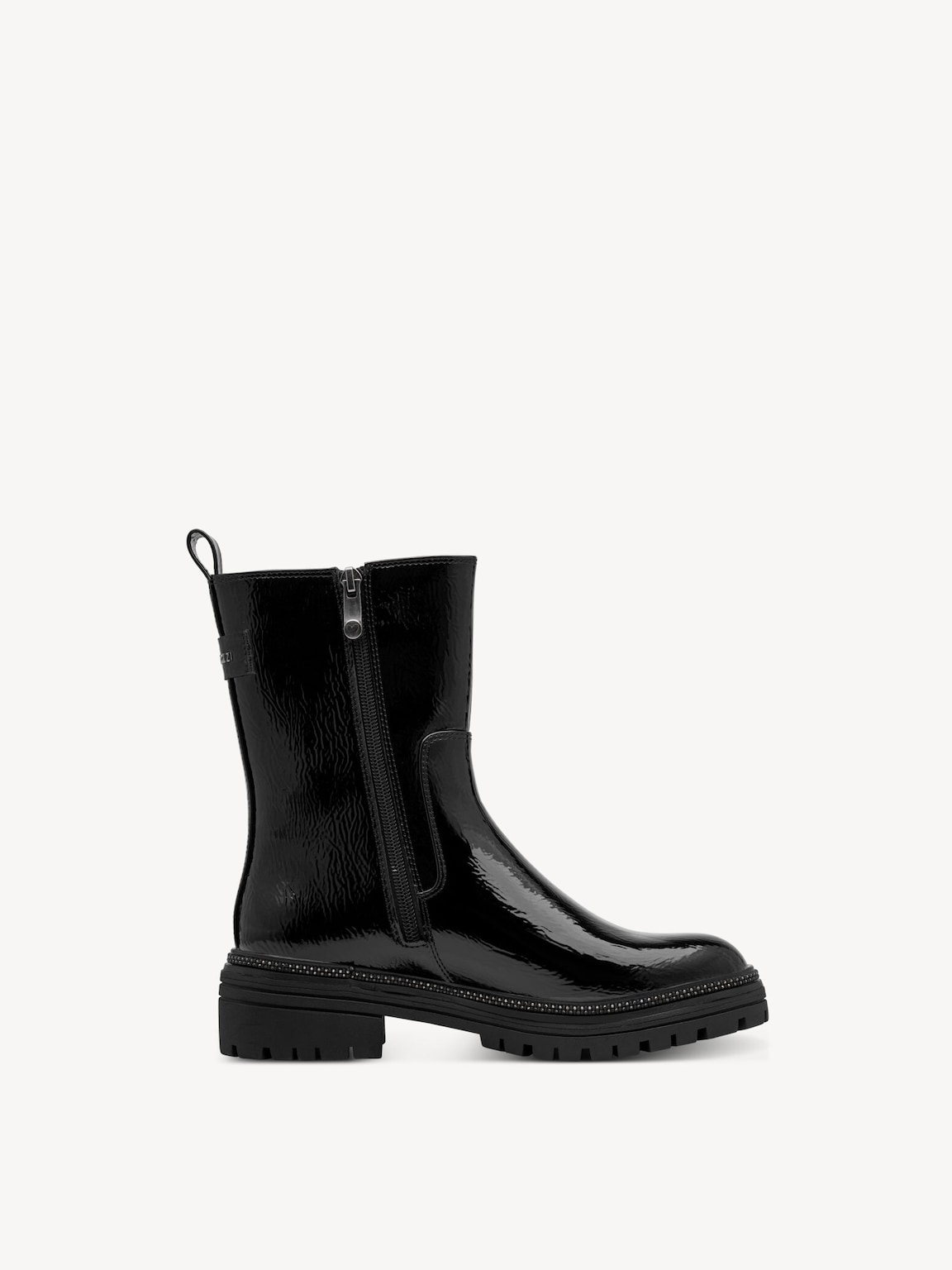 Marco Tozzi, Chelsea boot - black, BLACK PATENT, Image 6 of 6