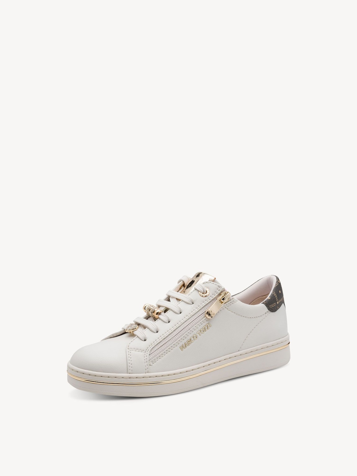 Marco Tozzi, Sneaker - beige CREAM COMB, immagine 2 di 6