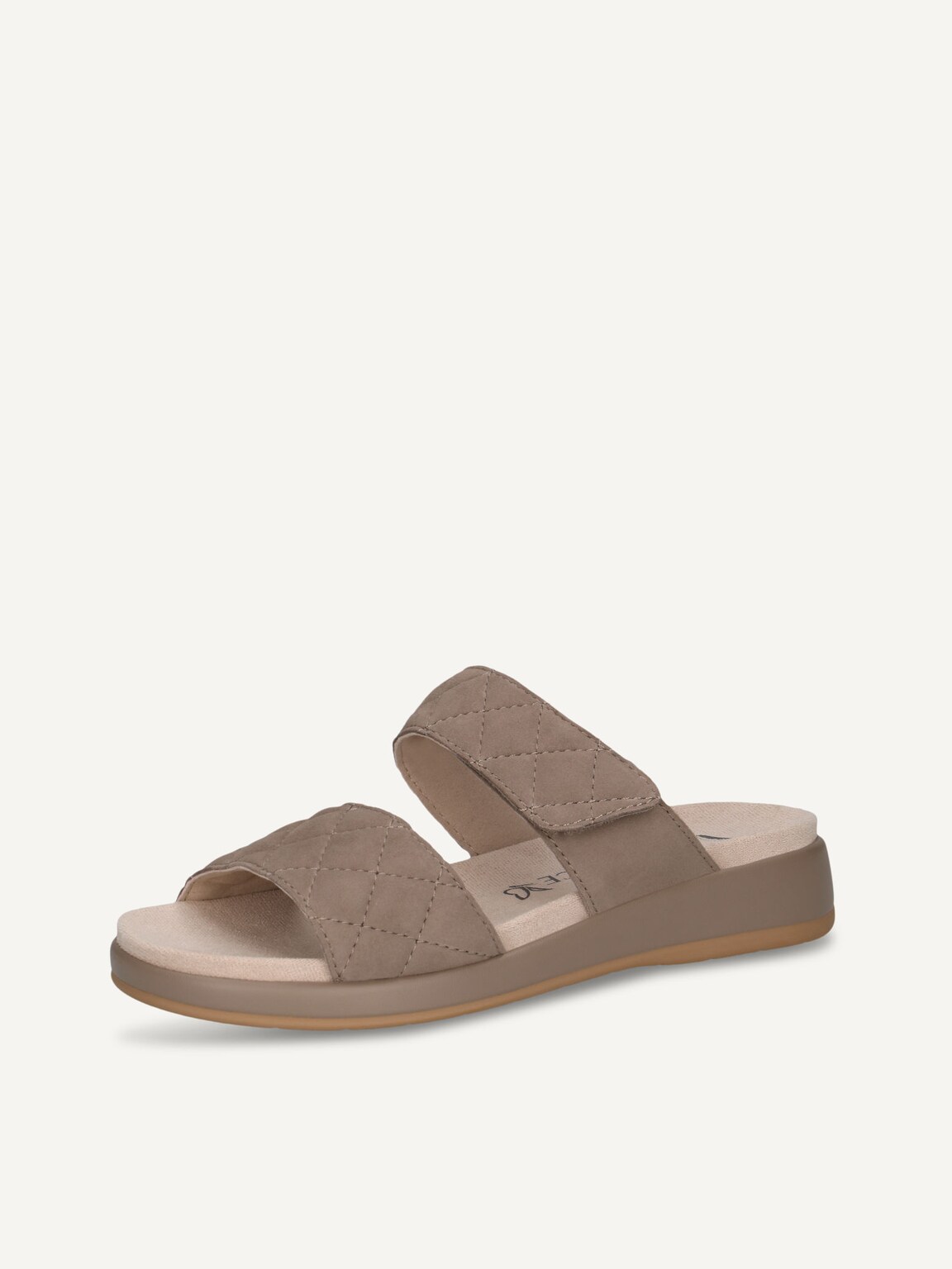 Caprice, Leather Mule - brown MUD SUEDE, image 1 of 5