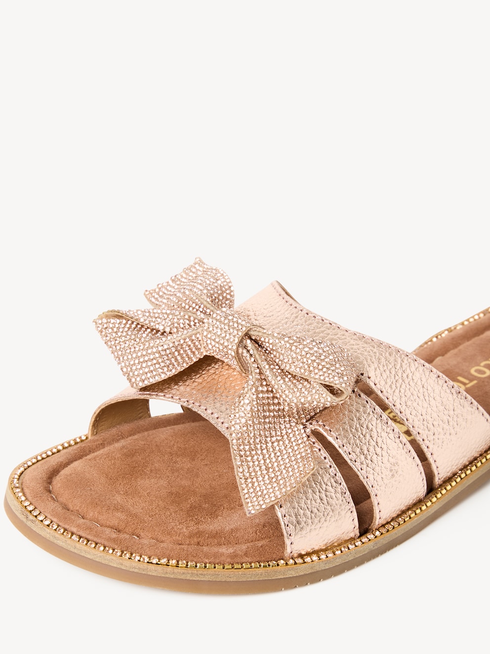 Marco Tozzi, Lederpantolette - rosa ROSE MET. COMB, Bild 5 von 8