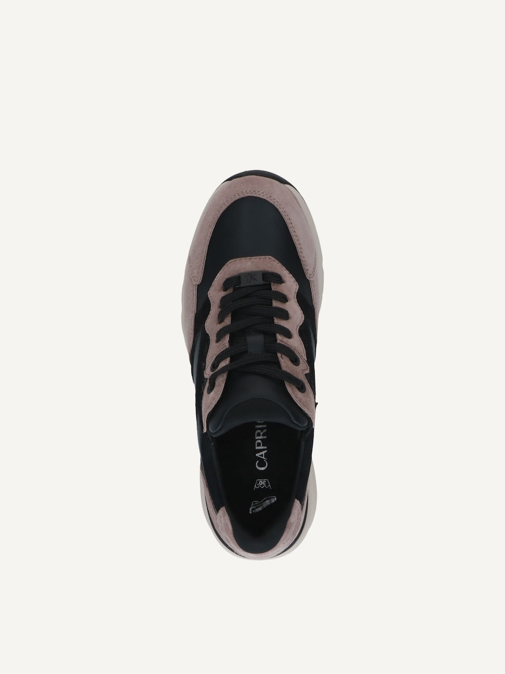 Caprice, Ledersneaker - schwarz BLACK COMB, Bild 5 von 6
