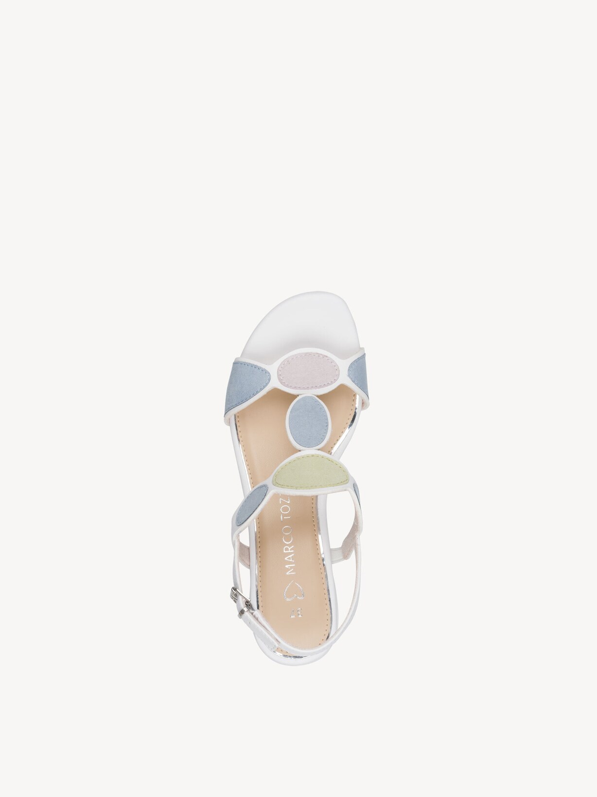 Marco Tozzi, Sandaal - wit WHITE MULTI, afbeelding 5 van 6