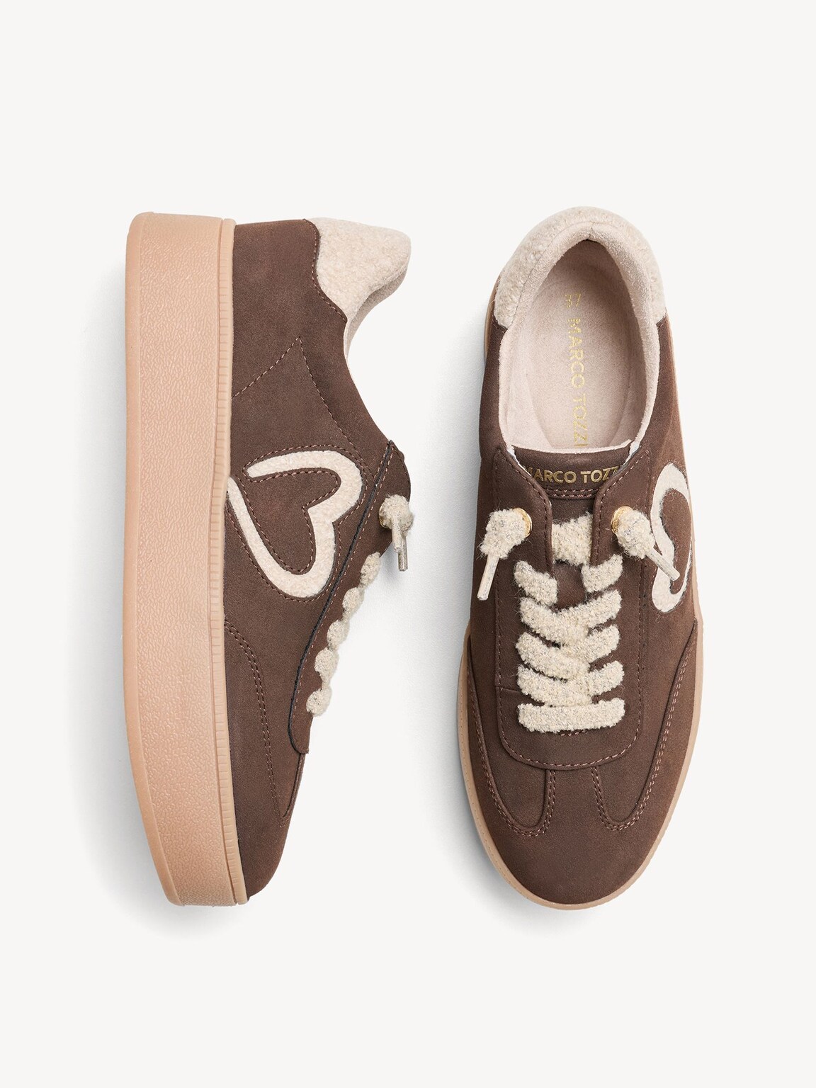 Marco Tozzi, Sneaker - marrone CHOCO COMB, immagine 2 di 7