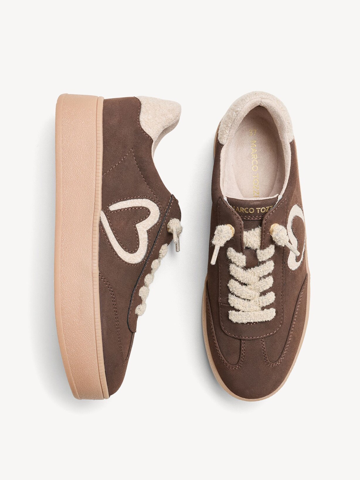 Marco Tozzi, Sneaker - marrone CHOCO COMB, immagine 7 di 7
