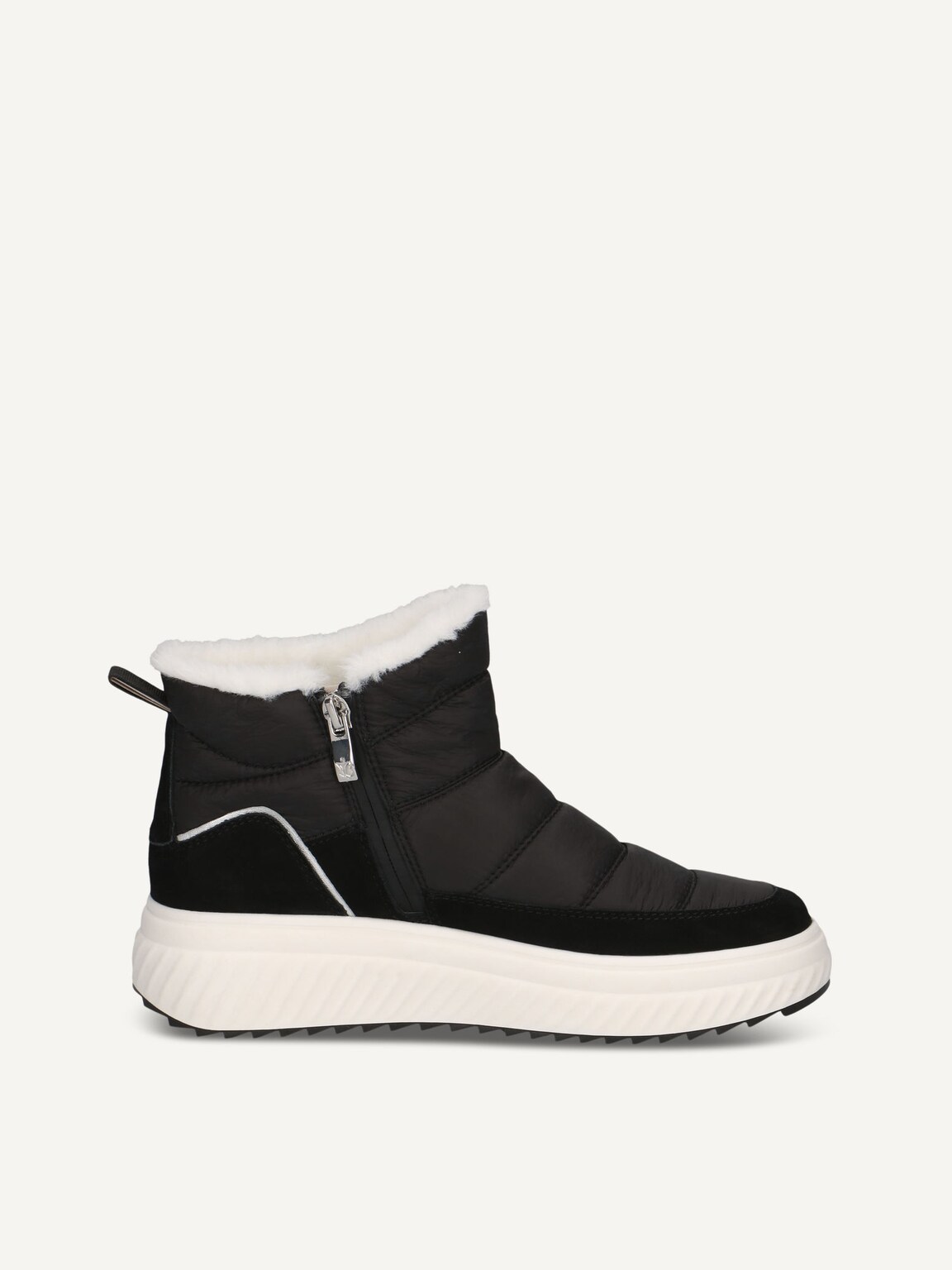 Caprice, Bootie - black warm lining BLACK COMB, image 3 of 5