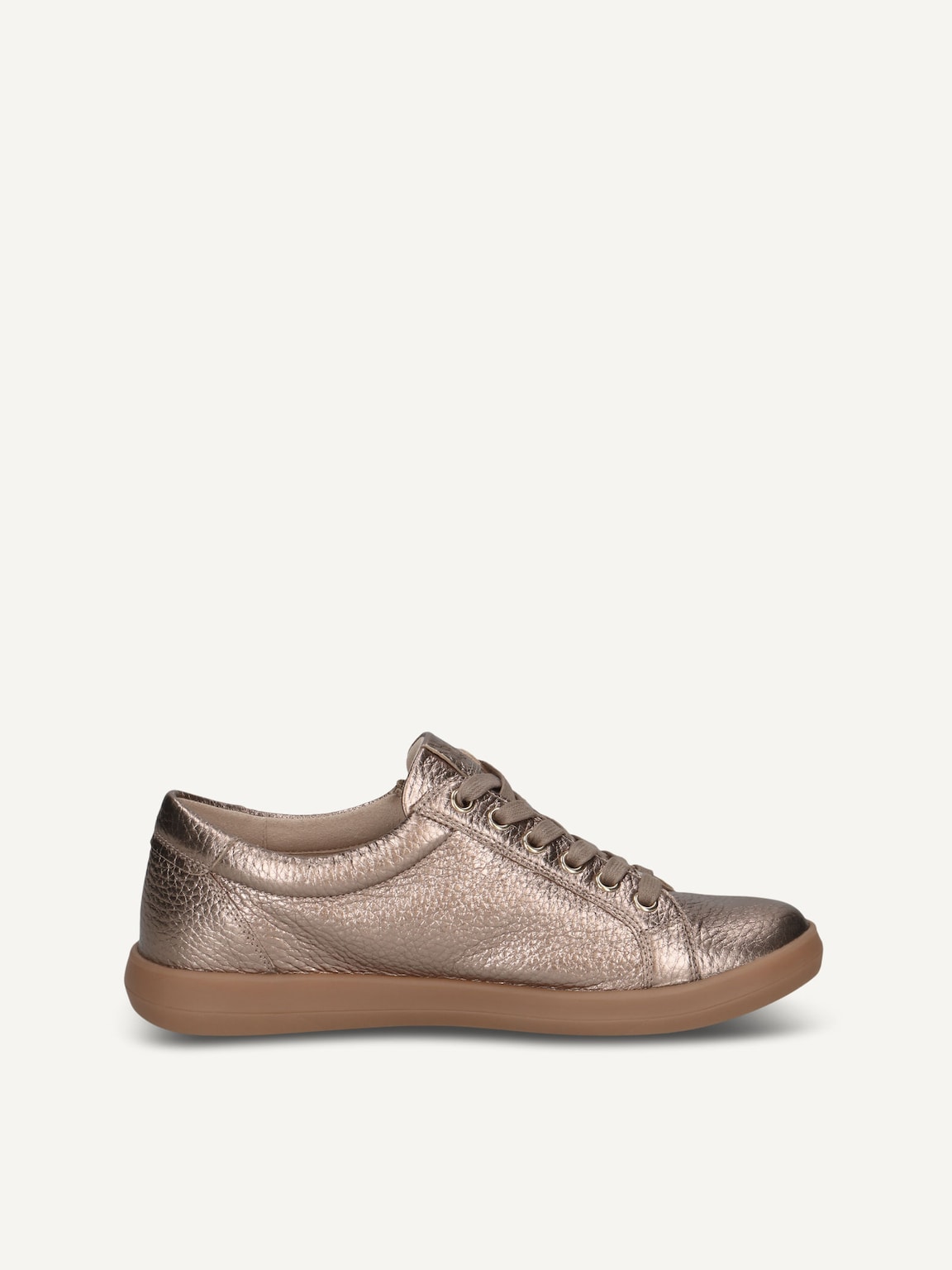 Caprice, Leather Sneaker - brown TAUPE MET.DEER, image 4 of 6