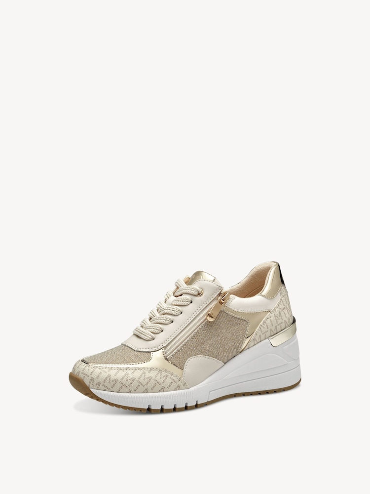 Marco Tozzi, Sneaker - beige CREAM COMB, immagine 3 di 7