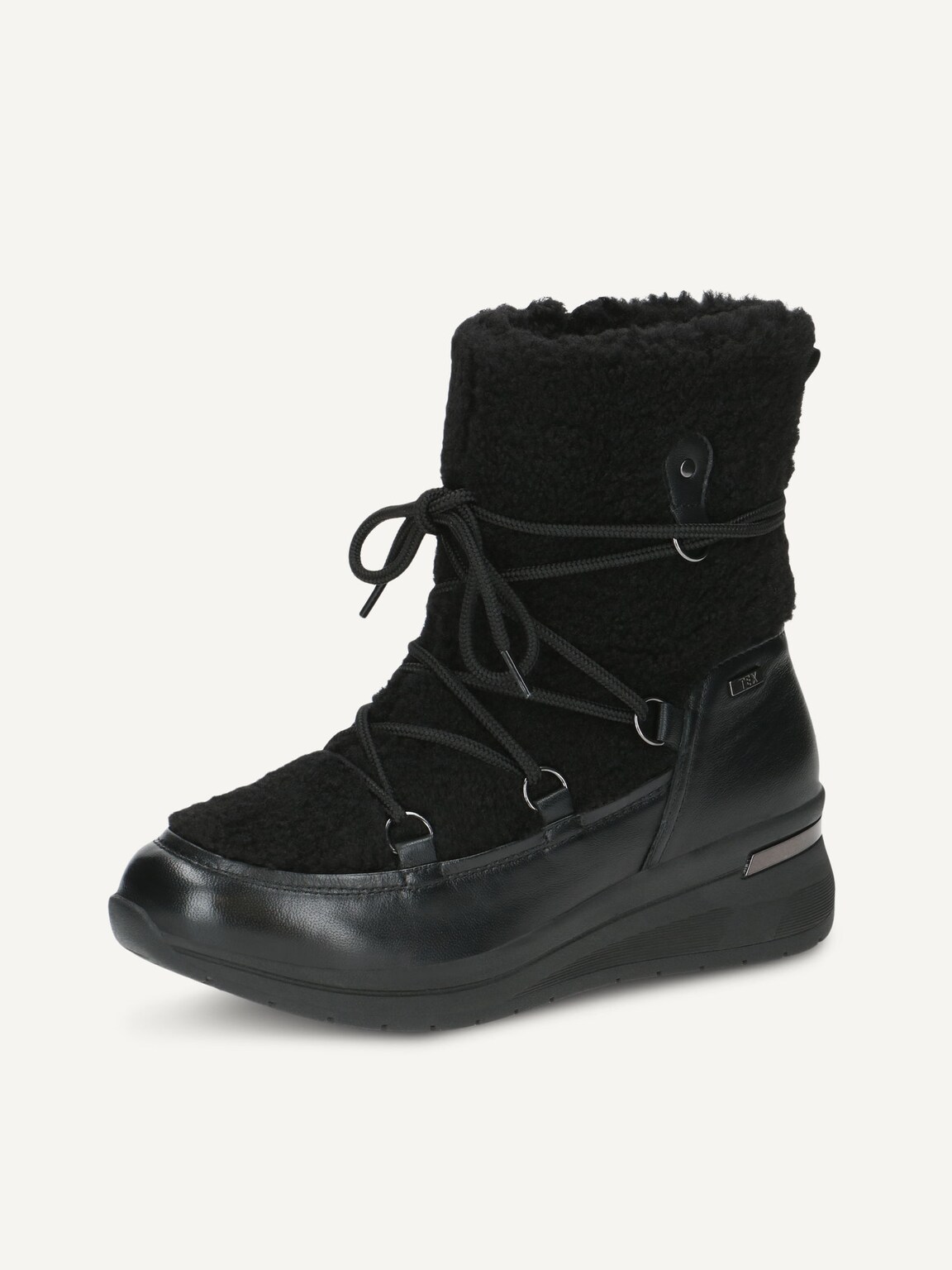 Caprice, Bootie - black warm lining BLACK COMB, image 1 of 5