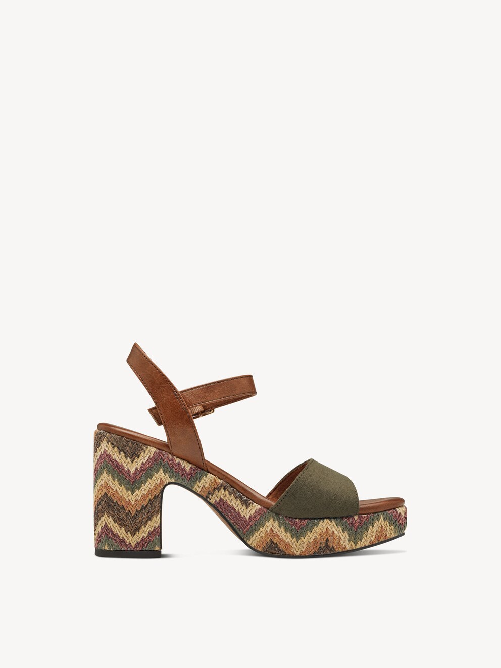 Marco Tozzi, Sandal - khaki KHAKI COMB, bild 6 av 6