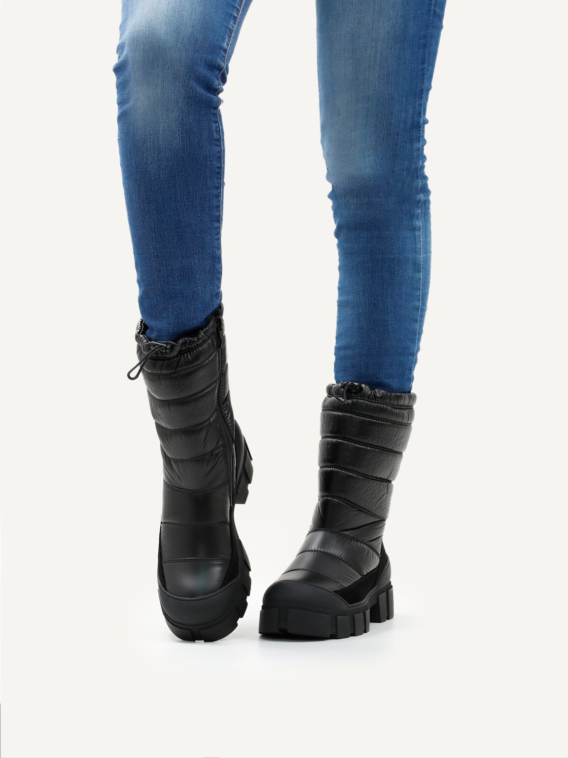 Caprice, Bootie - black warm lining BLACK COMB, image 2 of 6