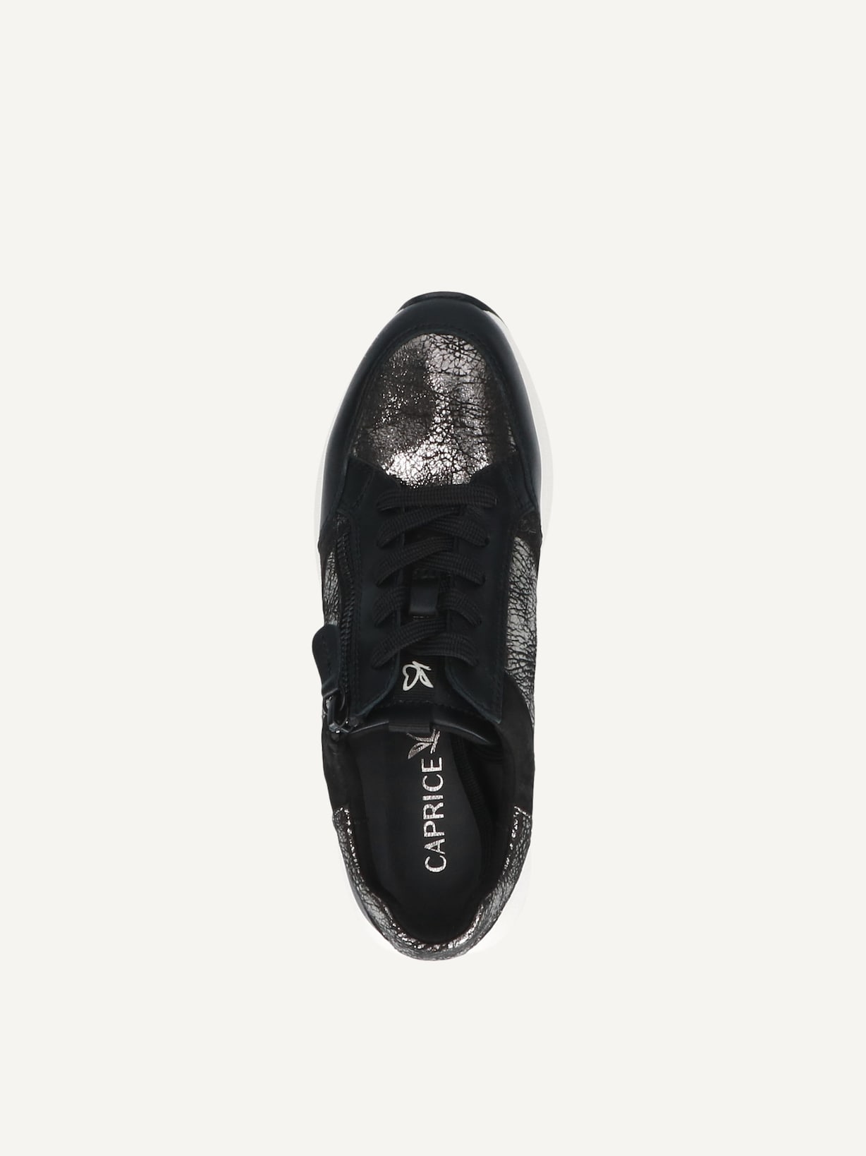 Caprice, Basket en cuir - noir BLACK COMB, image 4 sur 5