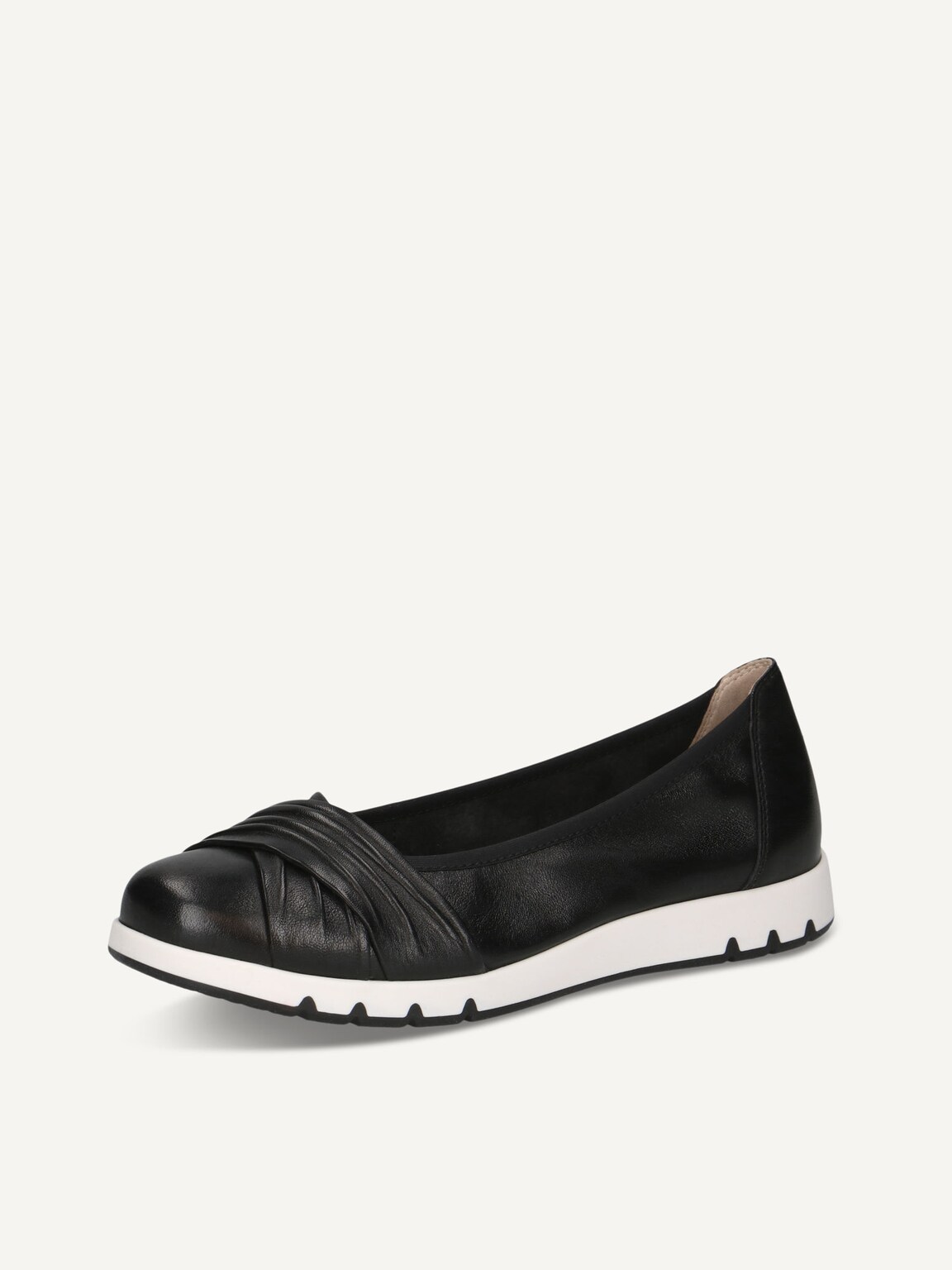 Caprice, Leather Ballerina - black BLACK NAPPA, image 1 of 5