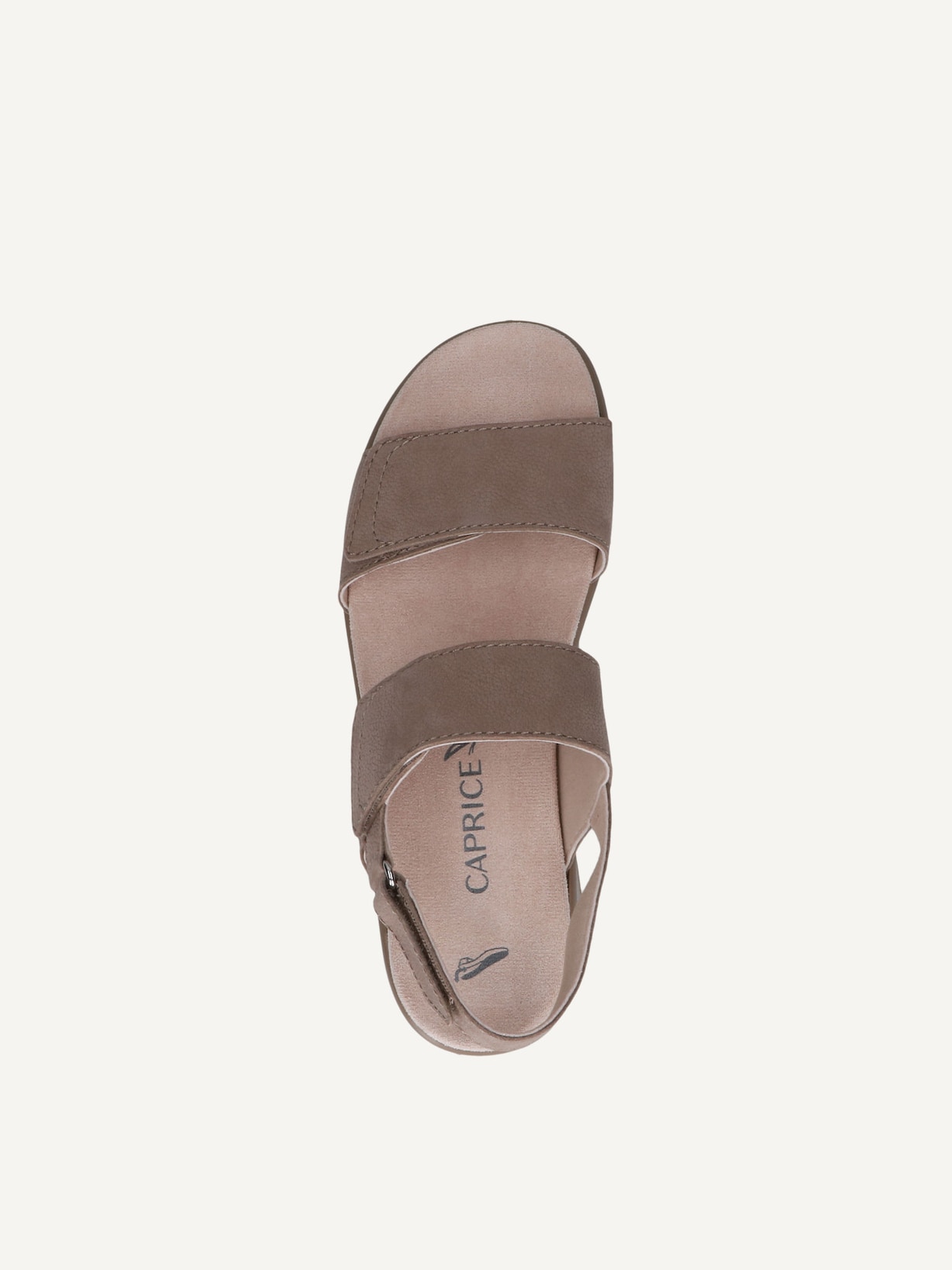Caprice, Sandale en cuir - beige TAUPE NUBUC, image 4 sur 5