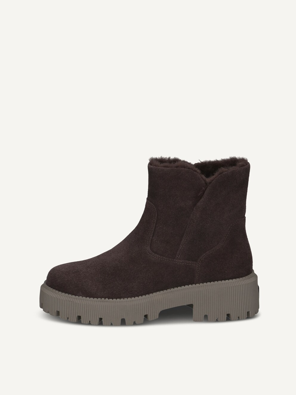 Caprice, Läderankelboots - brun DK BROWN SUEDE, bild 1 av 6