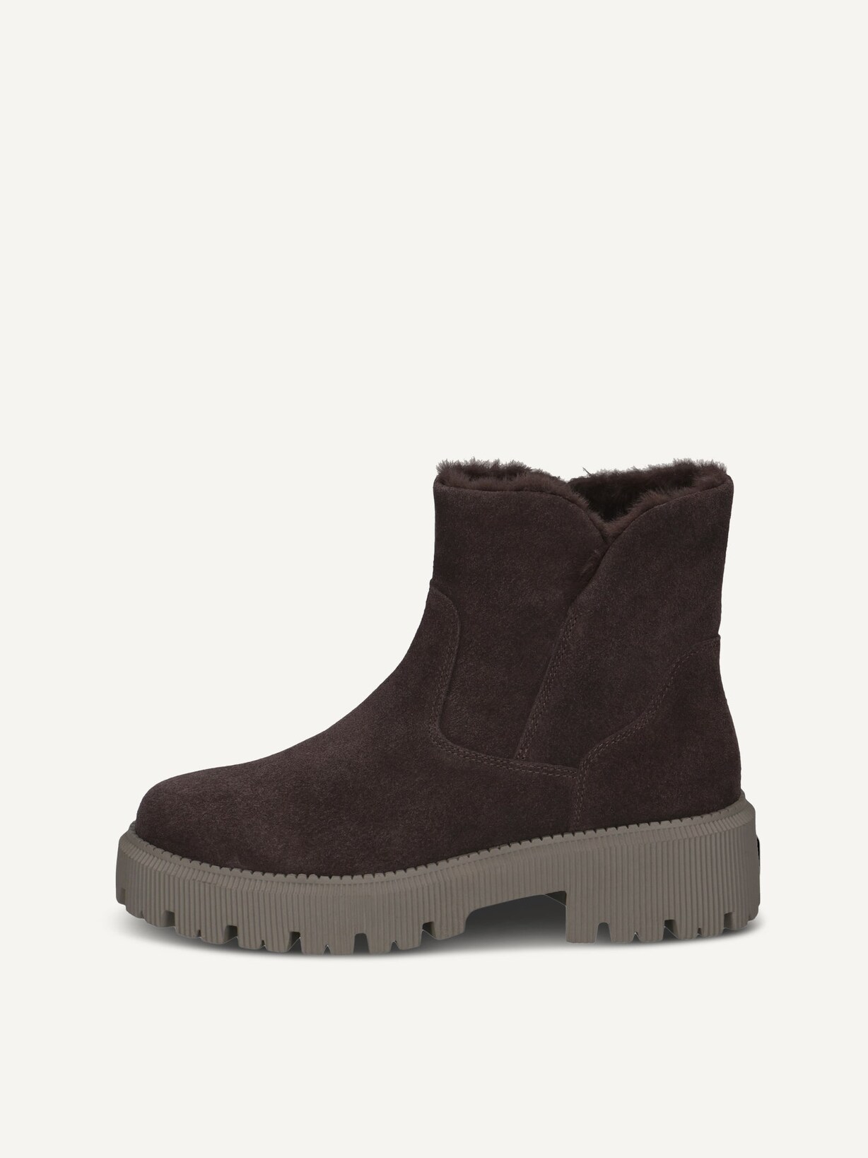 Caprice, Läderankelboots - brun DK BROWN SUEDE, bild 1 av 6