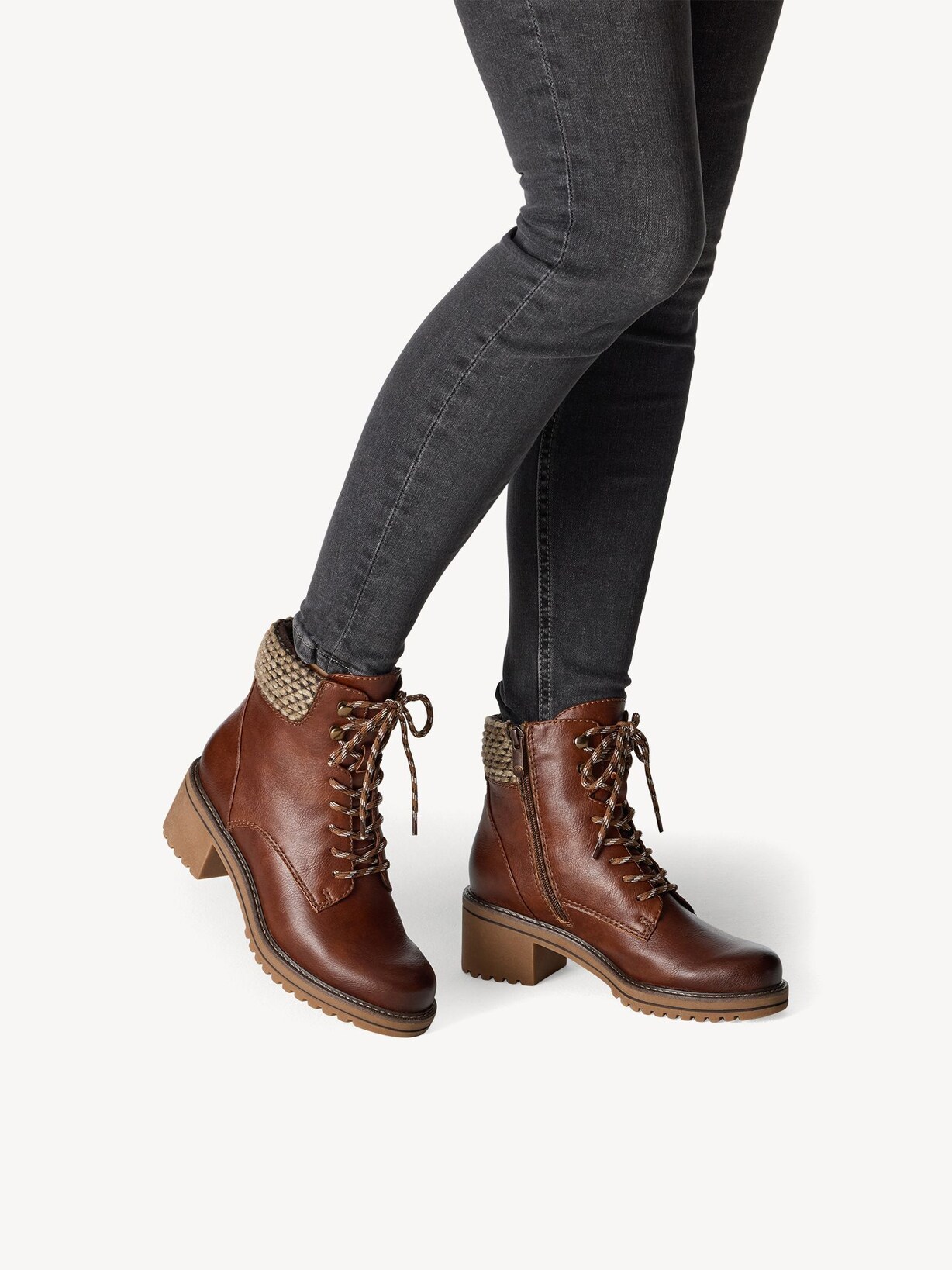 Marco Tozzi, Stiefelette - braun Warmfutter COGNAC COMB, Bild 2 von 7
