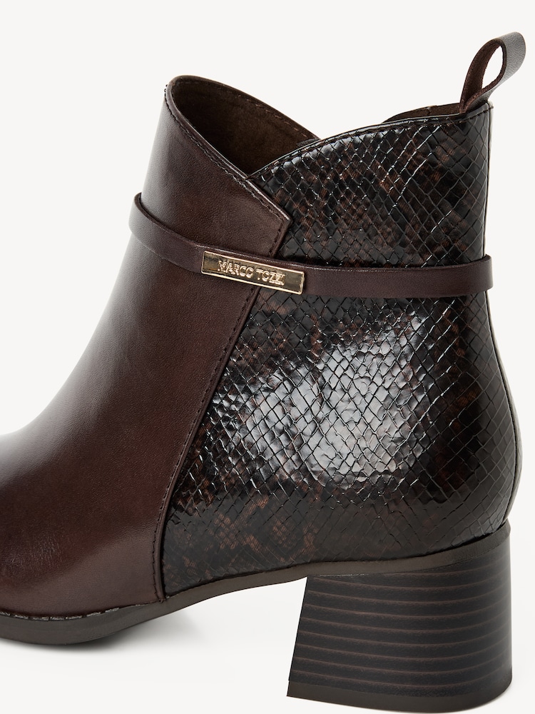 Marco Tozzi, Stiefelette - braun MOCCA COMB, Bild 6 von 7