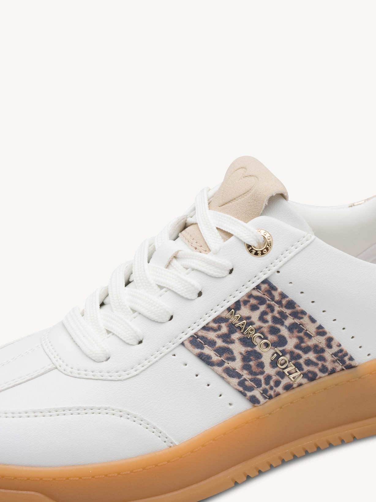 Marco Tozzi, Sneaker - weiß WHITE/LEO, Bild 5 von 7