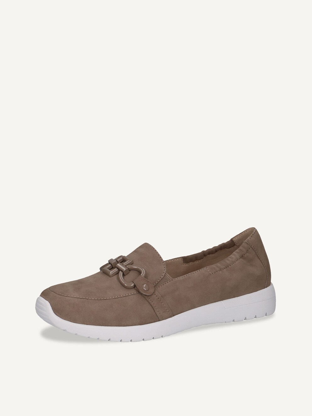 Caprice, Slipper en cuir - marron MUD SUEDE, image 2 sur 5