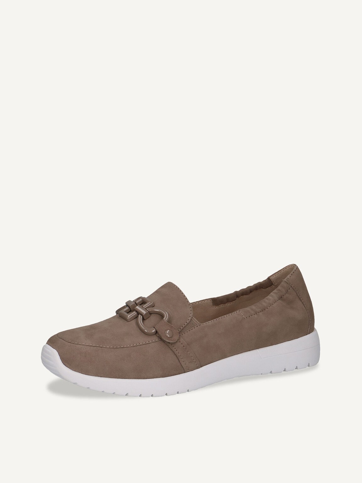 Caprice, Leather Slipper - brown MUD SUEDE, image 1 of 5