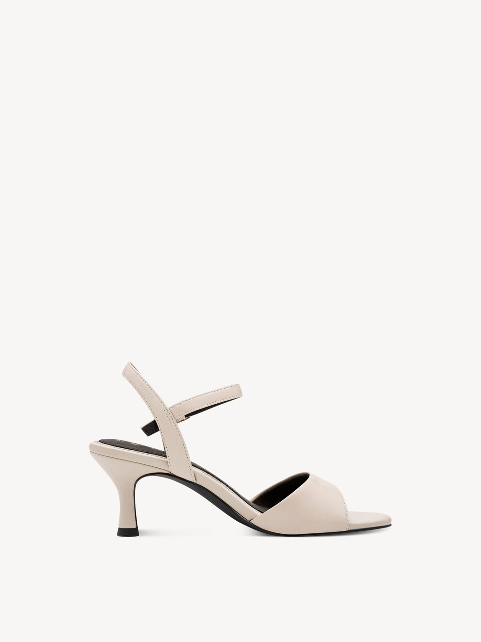 Marco Tozzi, Leren Sandaaltje - beige CREAM, afbeelding 6 van 6