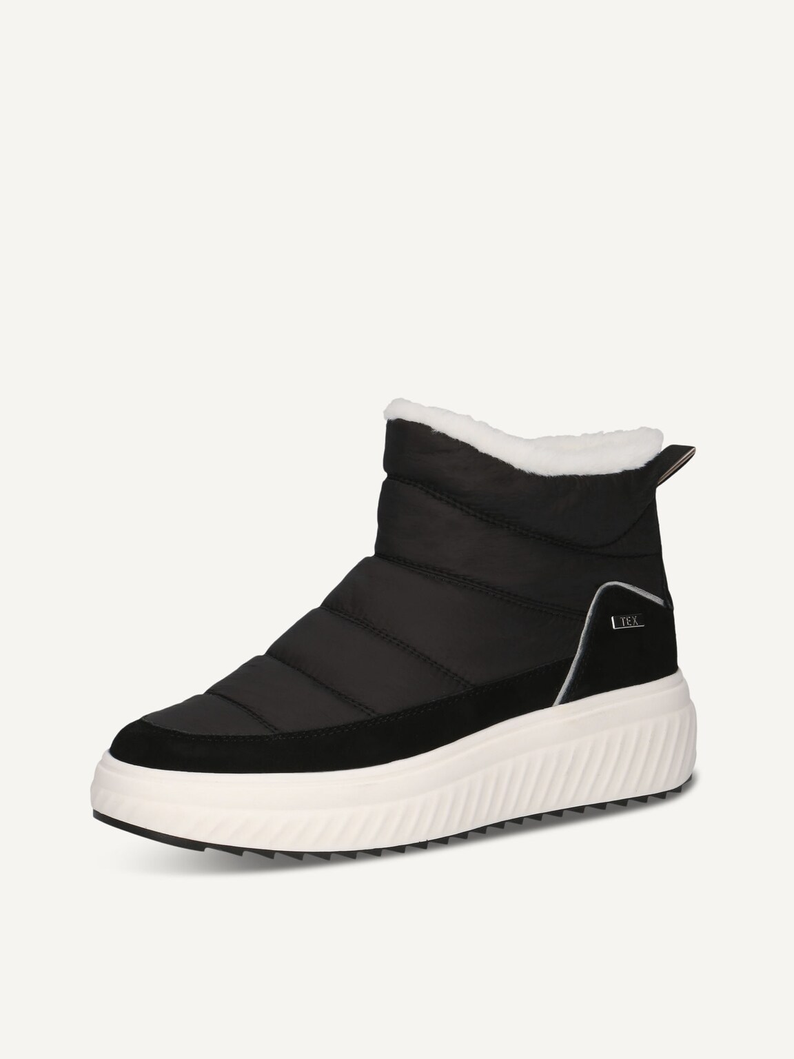 Caprice, Bootie - black warm lining BLACK COMB, image 1 of 5