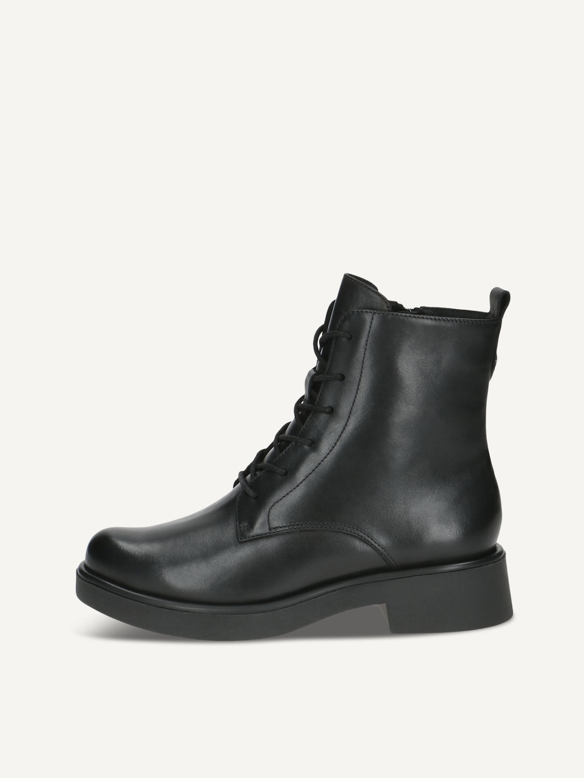 Caprice, Leather Bootie - black warm lining BLACK NAPPA, image 2 of 5
