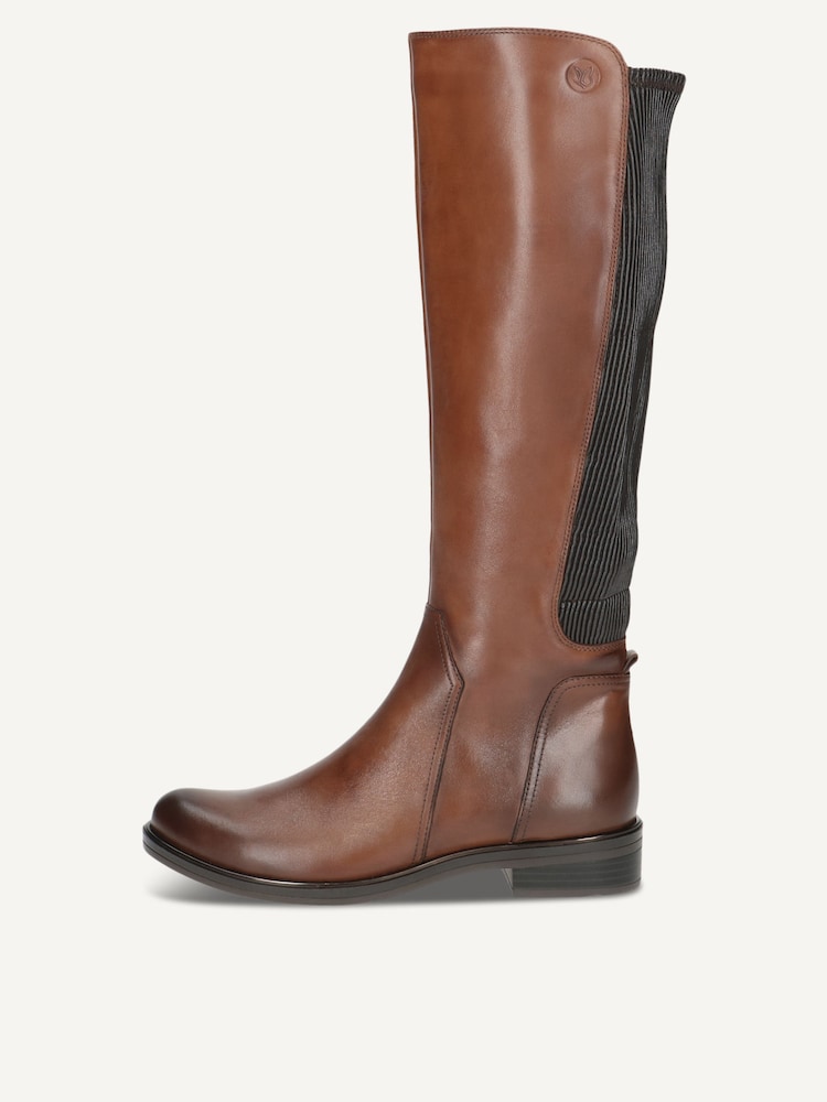 Caprice, Leather Boots - brown COGNAC COMB, image 3 of 6
