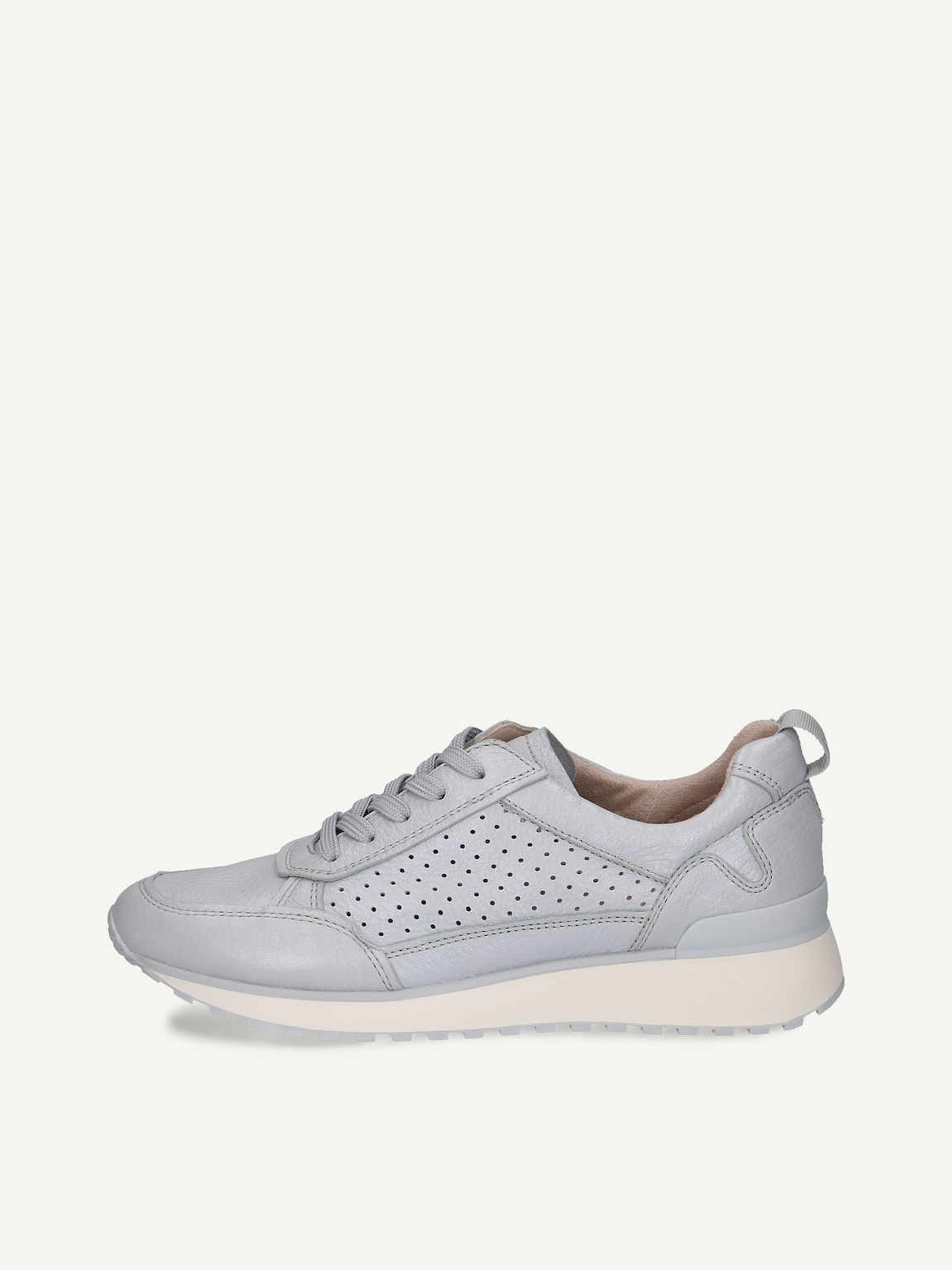 Caprice, Leather Sneaker - blue LT.BLU.PER.DEE, image 3 of 6