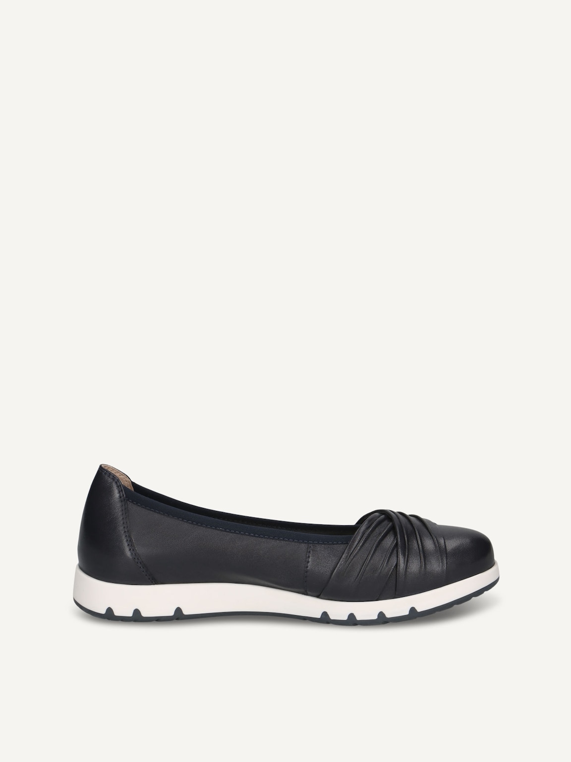 Caprice, Leather Ballerina - blue OCEAN NAPPA, image 4 of 6