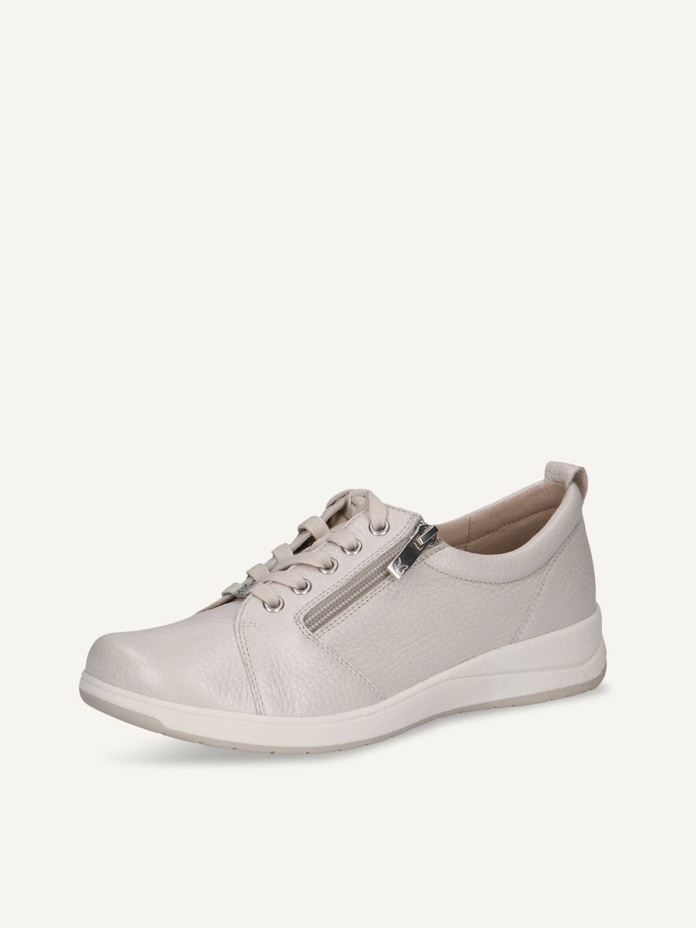 Caprice, Basket en cuir - blanc PEARL PER.DEER, image 2 sur 5