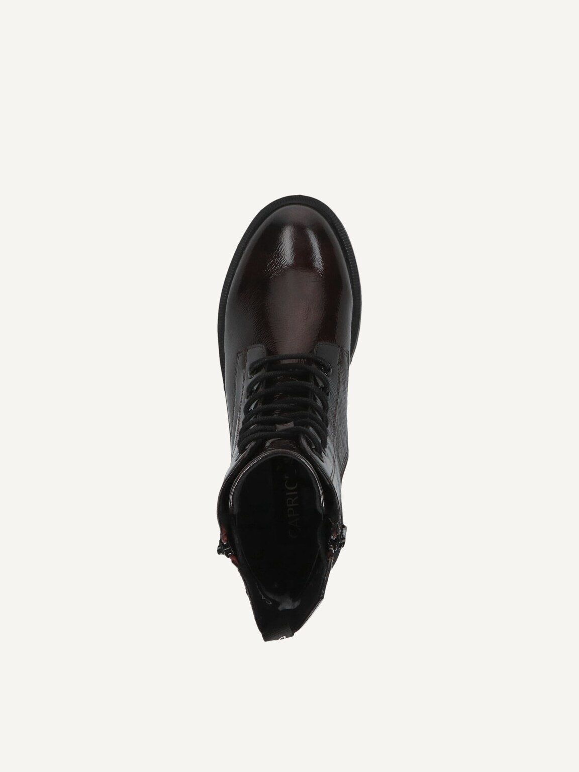 Caprice, Leather Bootie - red BORD. NAPLAK, image 5 of 5
