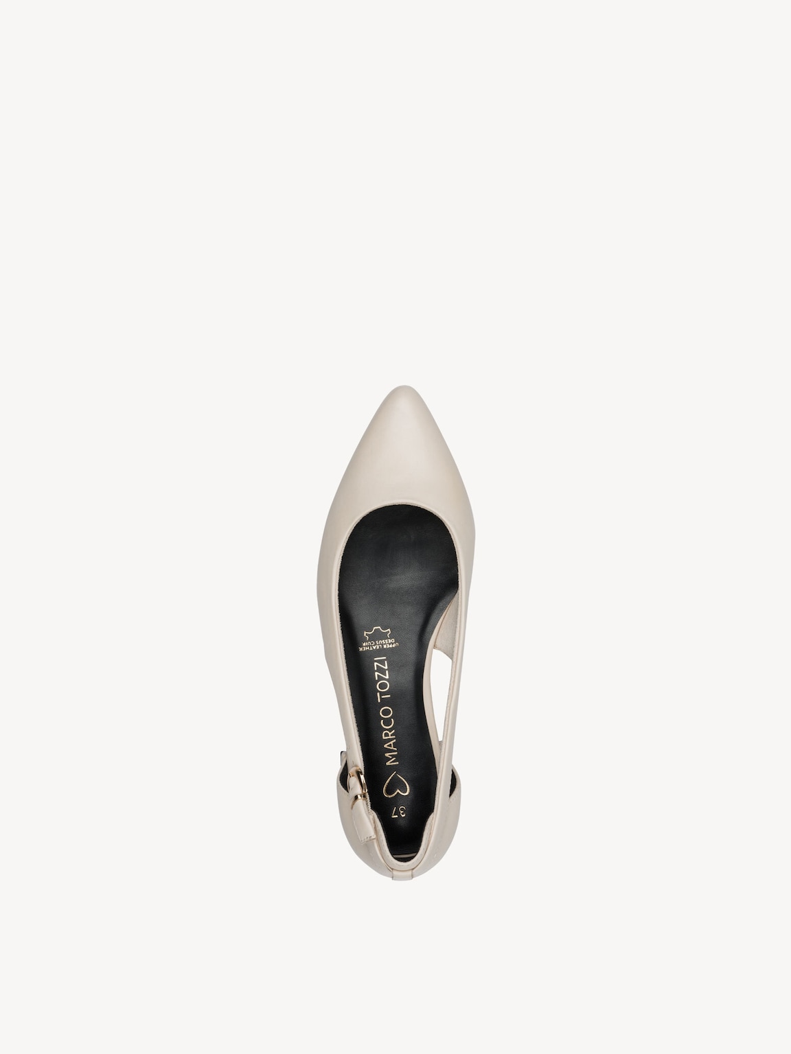 Marco Tozzi, Ballerina - beige CREAM, immagine 3 di 6