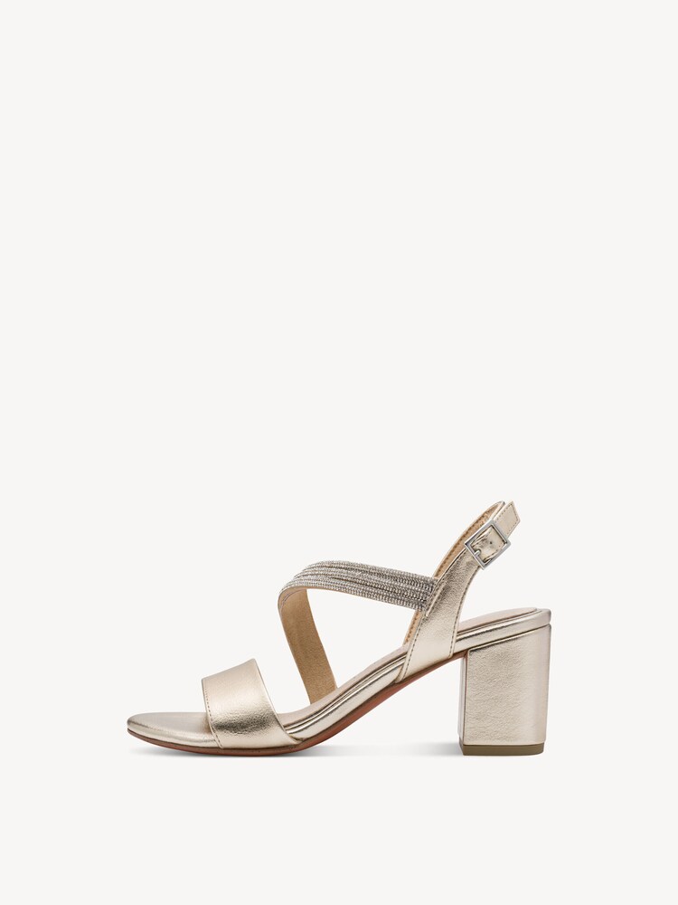 Marco Tozzi, Sandalette GOLD, billede 3 af 7