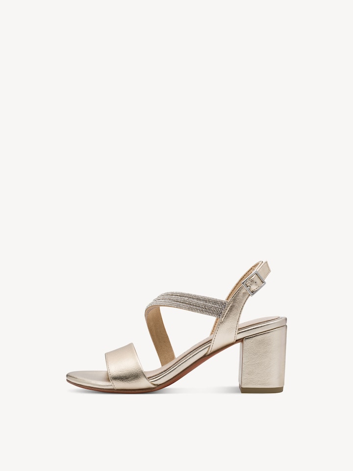 Marco Tozzi, Sandalo - metallico GOLD