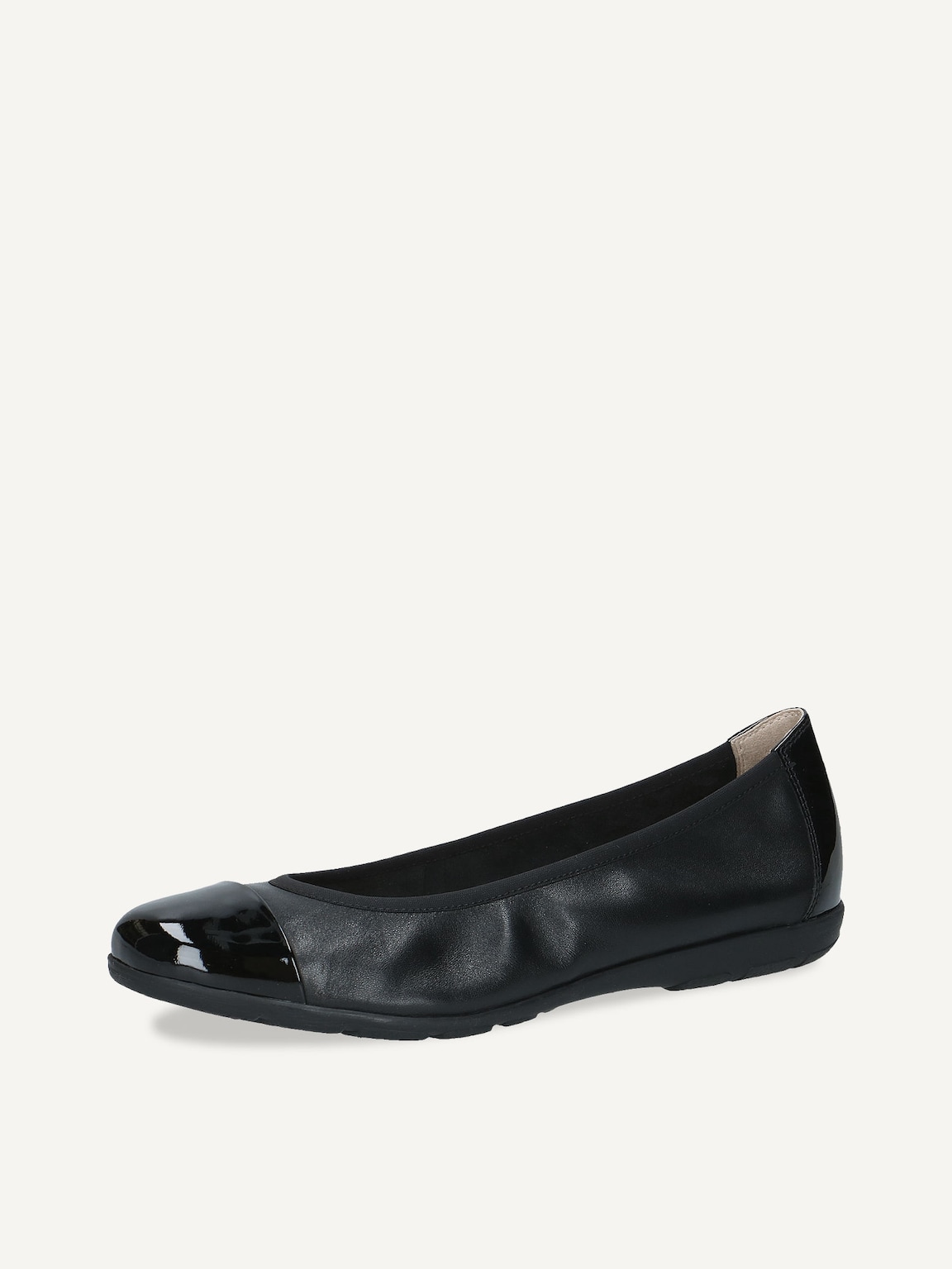 Caprice, Leather Ballerina - black BLACK COMB, image 1 of 5