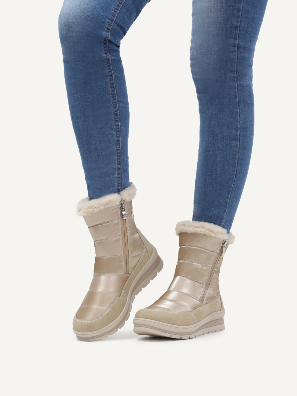 Caprice, Bootie - brown warm lining MUD COMB, image 2 of 6
