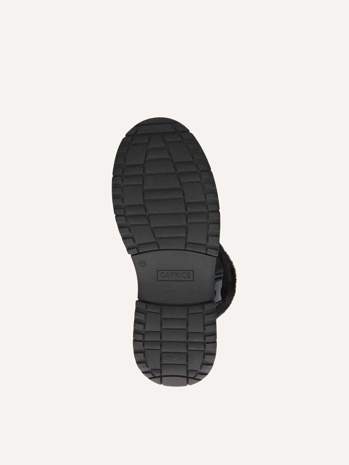 Caprice, Bootie - black warm lining BLACK COMB, image 4 of 5