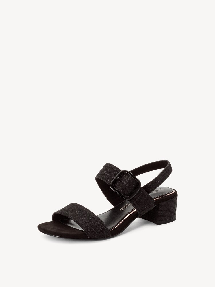 Marco Tozzi, Sandalo - nero BLACK METALLIC, immagine 4 di 12