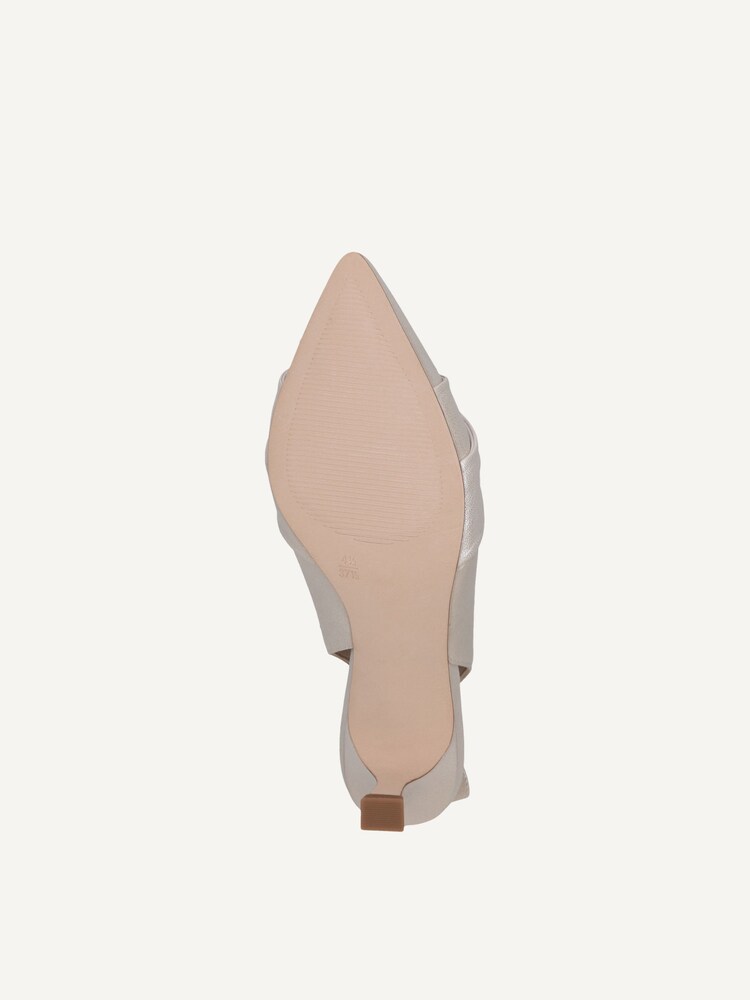 Caprice, Escarpin en cuir - blanc OFFWHITE PERL., image 5 sur 5